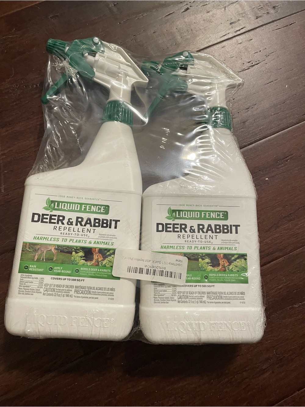 Deer and Rabbit Repellent by Liquid Fence - Ready to Use
Package of 2  32 oz.